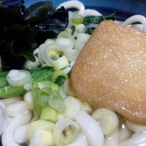 甘辛が美味しい☆きつねうどん☆